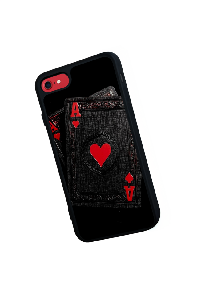 iPhone 7 Uyumlu Kart Tasarımlı Glossy Premium Kılıf