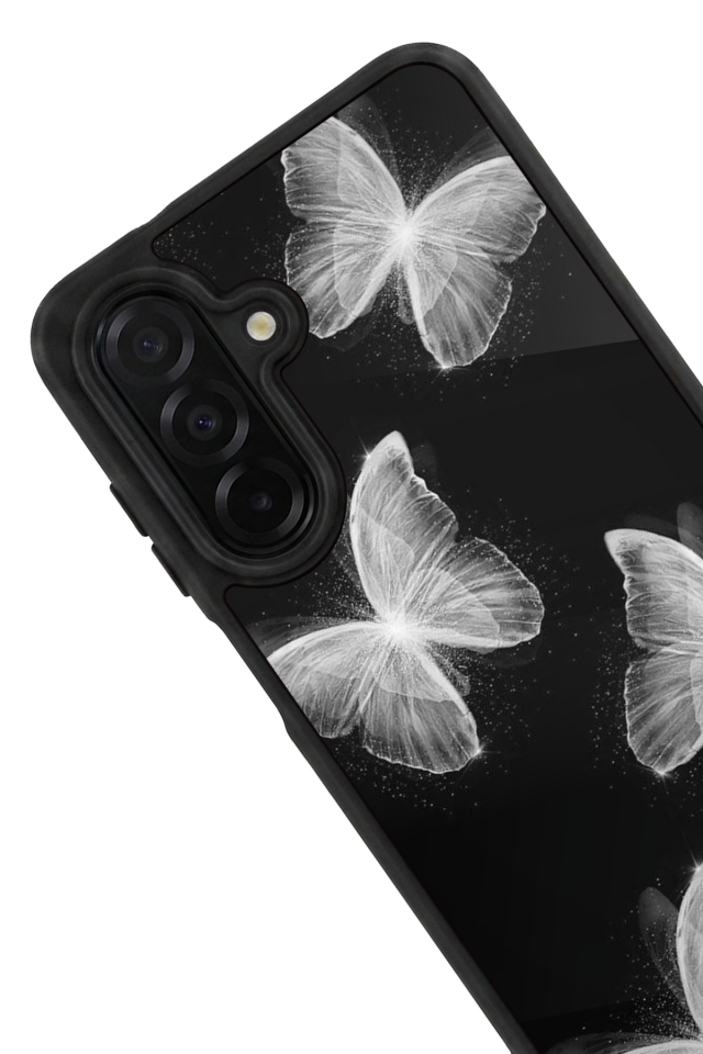 Samsung Galaxy A26 Uyumlu Kelebek Tasarımlı Glossy Premium Kılıf