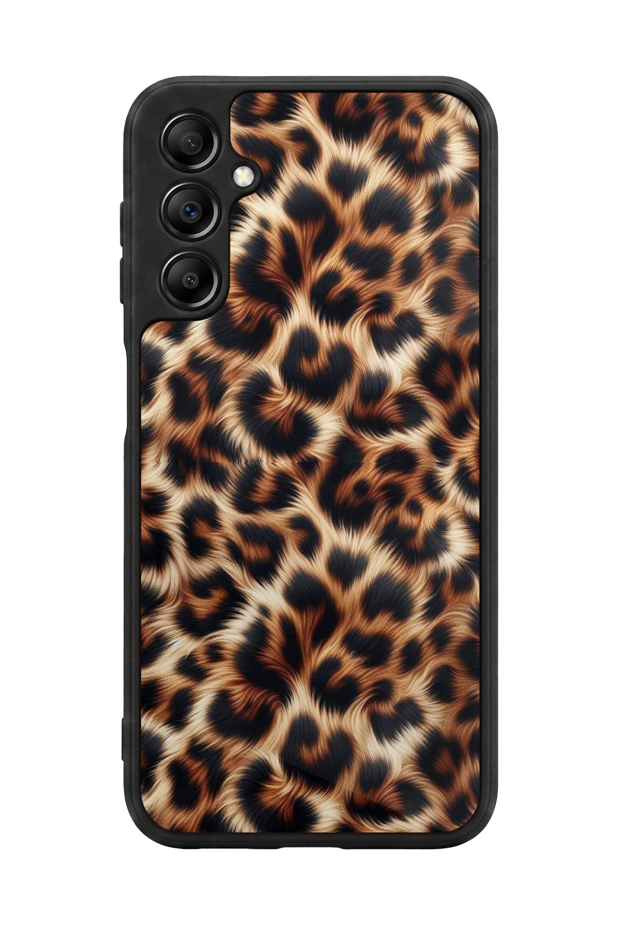 Samsung Galaxy A14 Uyumlu Leopar Tasarımlı Glossy Premium Kılıf
