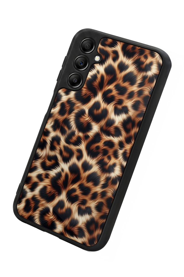 Samsung Galaxy A14 Uyumlu Leopar Tasarımlı Glossy Premium Kılıf