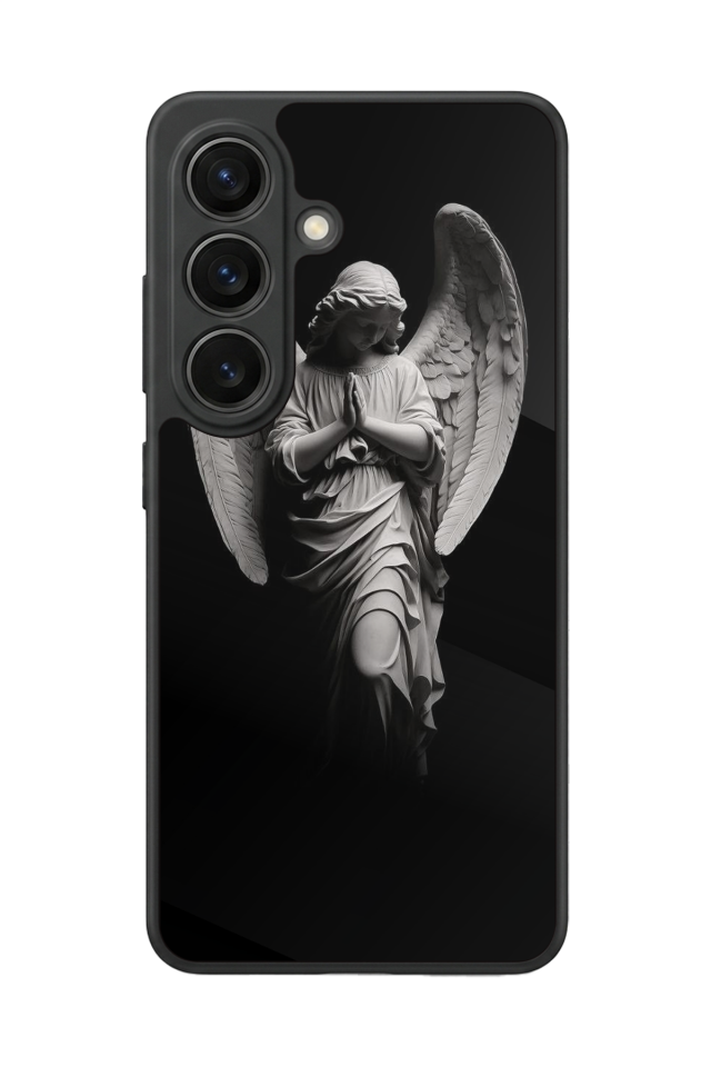 Samsung Galaxy S26 Uyumlu Melek Tasarımlı Glossy Premium Kılıf