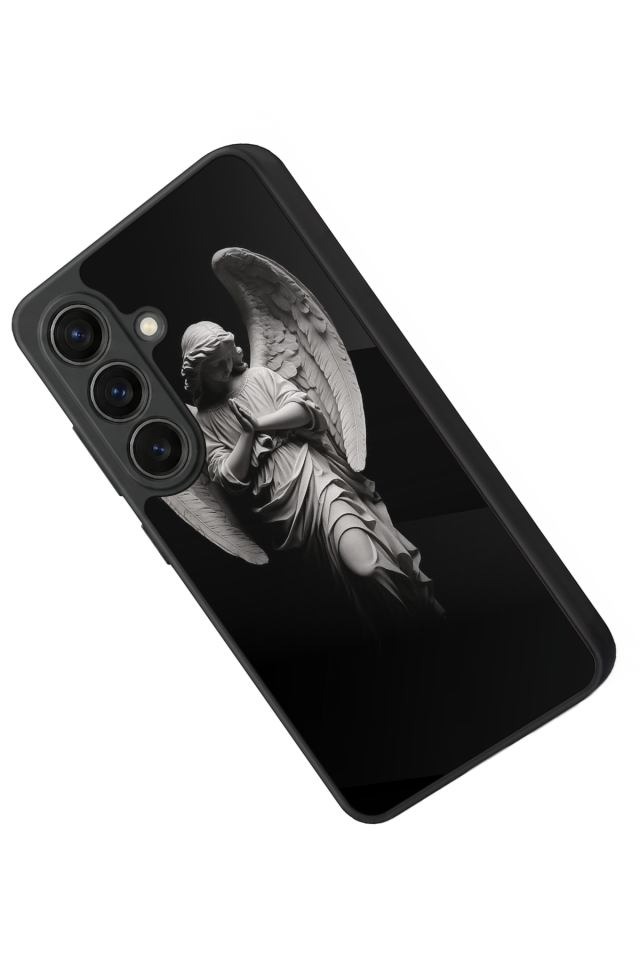 Samsung Galaxy S26 Uyumlu Melek Tasarımlı Glossy Premium Kılıf