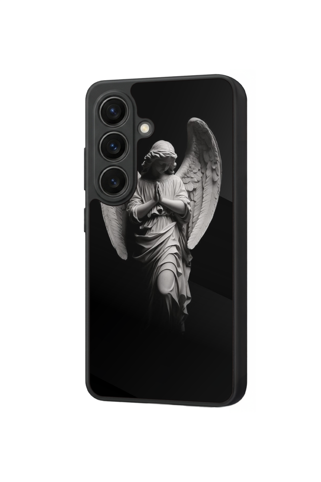 Samsung Galaxy S26 Uyumlu Melek Tasarımlı Glossy Premium Kılıf