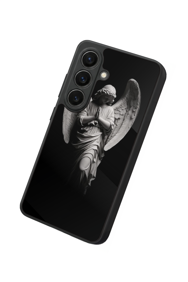 Samsung Galaxy S26 Uyumlu Melek Tasarımlı Glossy Premium Kılıf