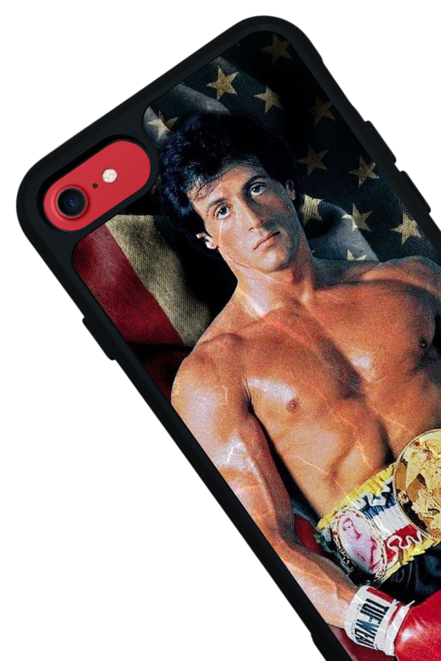 iPhone SE Uyumlu Rocky Tasarımlı Glossy Premium Kılıf