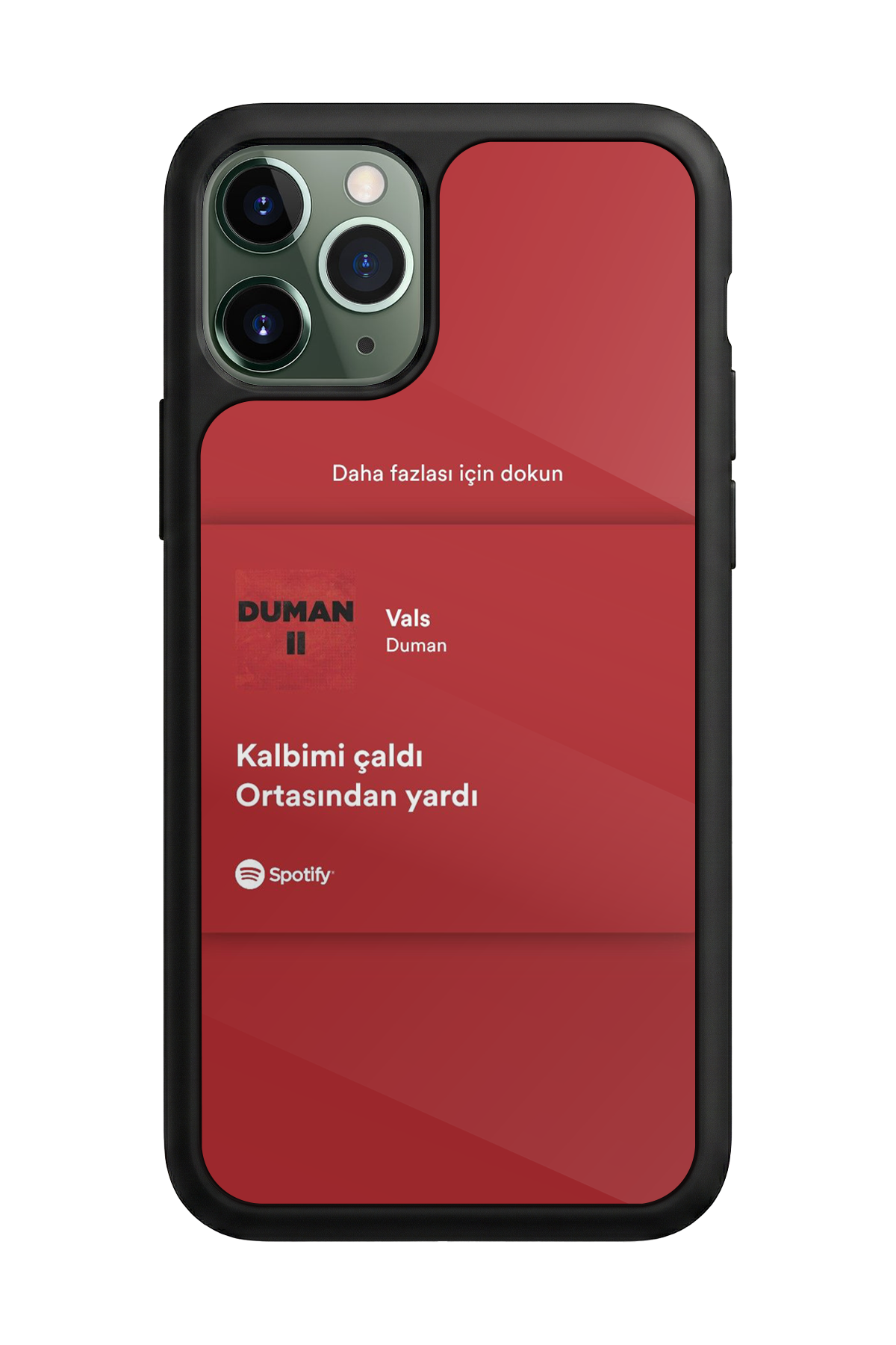 iPhone 11 Pro Uyumlu Sarki Sozleri Tasarımlı Glossy Premium Kılıf