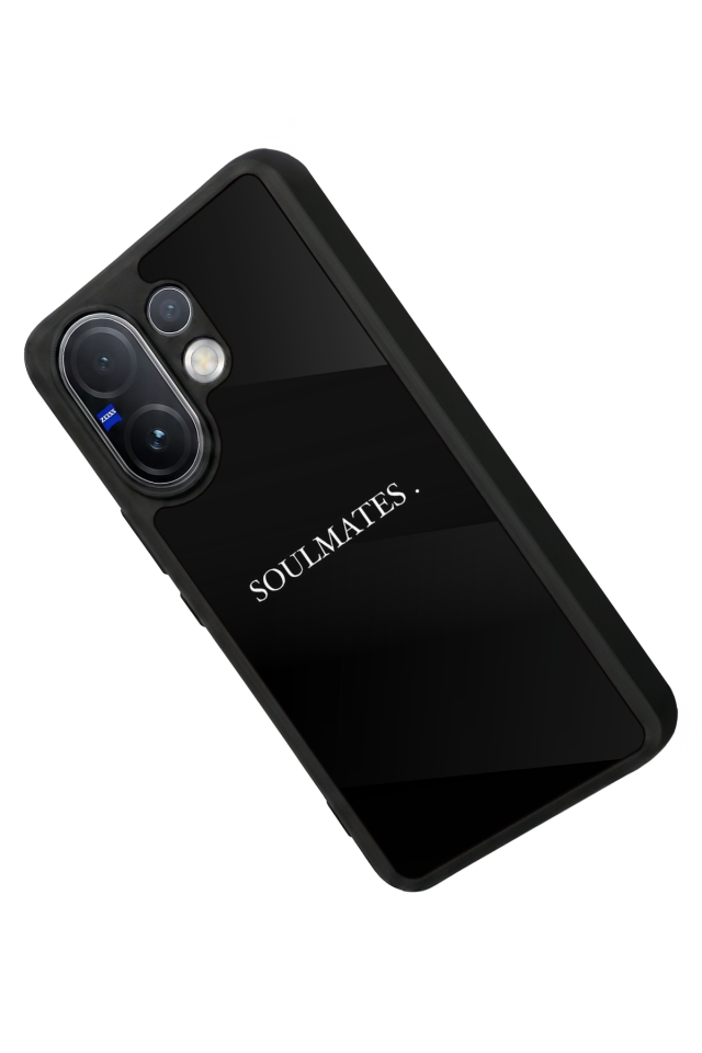 Vivo V60 Uyumlu SOUL Tasarımlı Glossy Premium Kılıf