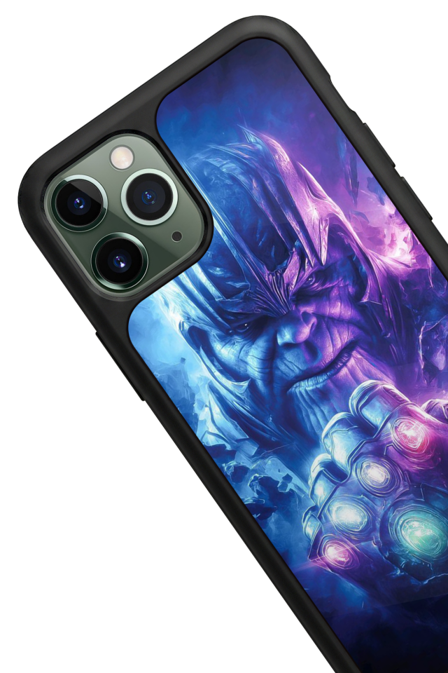 iPhone 11 Pro Max Uyumlu Thanos Tasarımlı Glossy Premium Kılıf