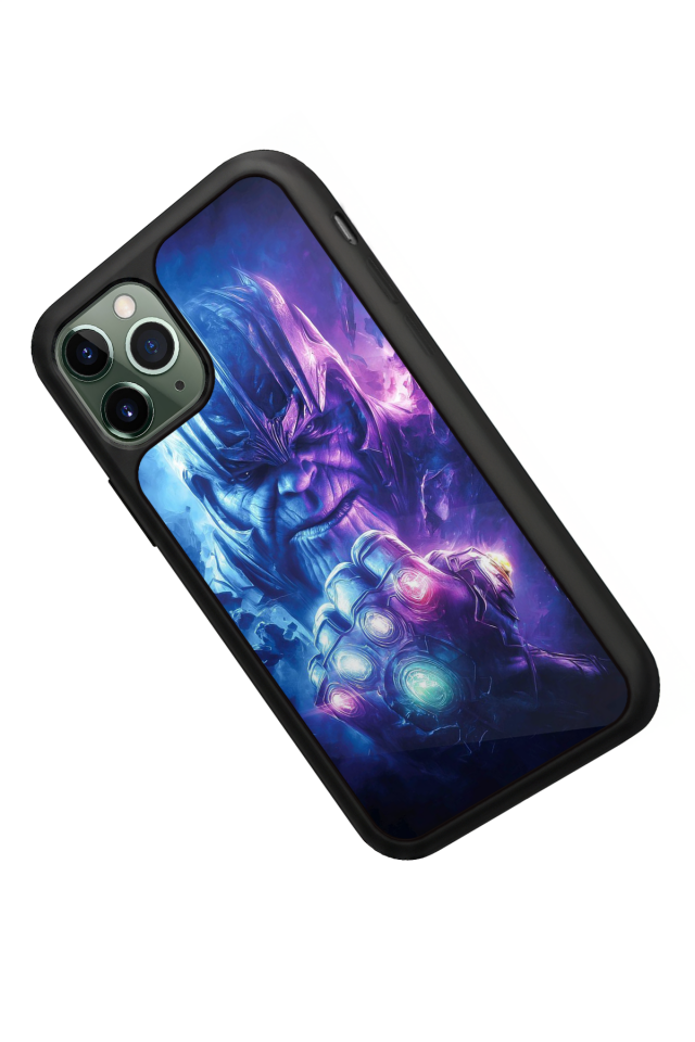 iPhone 11 Pro Max Uyumlu Thanos Tasarımlı Glossy Premium Kılıf