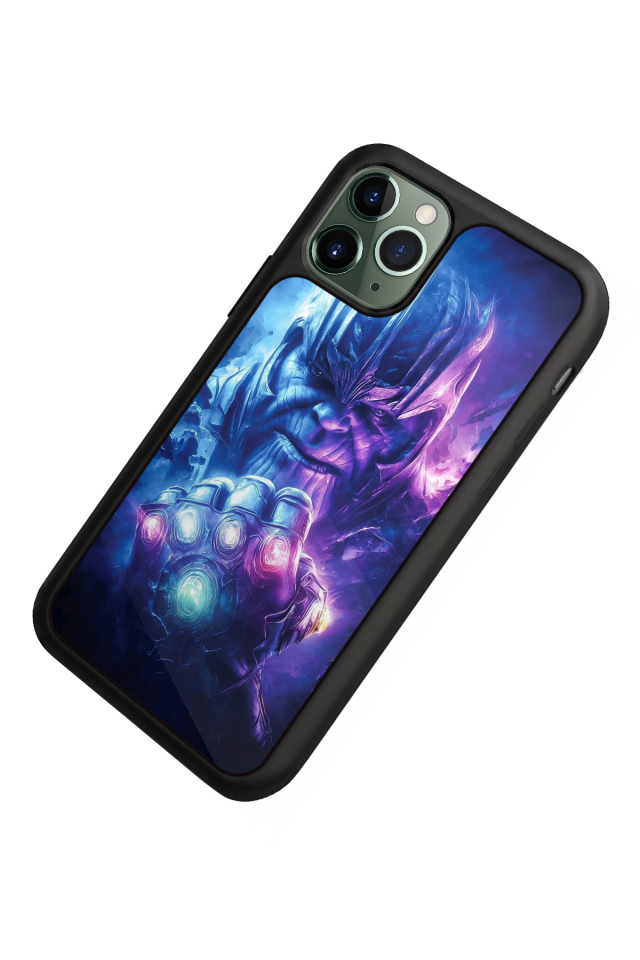 iPhone 11 Pro Max Uyumlu Thanos Tasarımlı Glossy Premium Kılıf