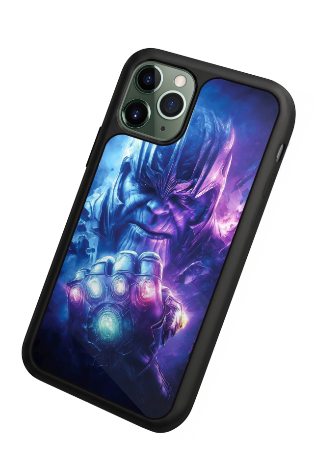 iPhone 11 Pro Max Uyumlu Thanos Tasarımlı Glossy Premium Kılıf