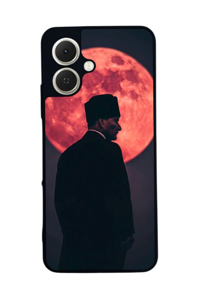 Tecno Spark GO 2 Uyumlu Mustafa Kemal Ataturk Tasarımlı Glossy Premium Kılıf