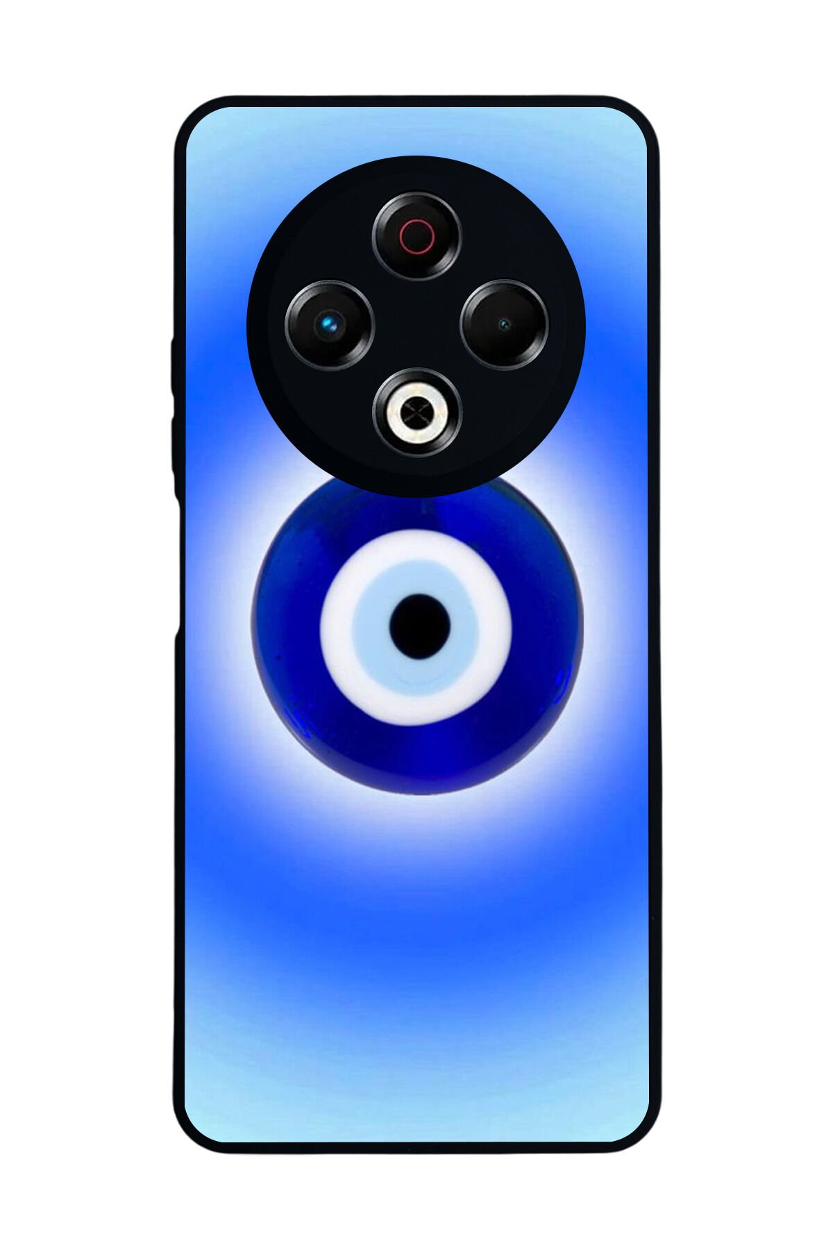 Tecno Spark 30 Uyumlu Nazar Tasarımlı Glossy Premium Kılıf
