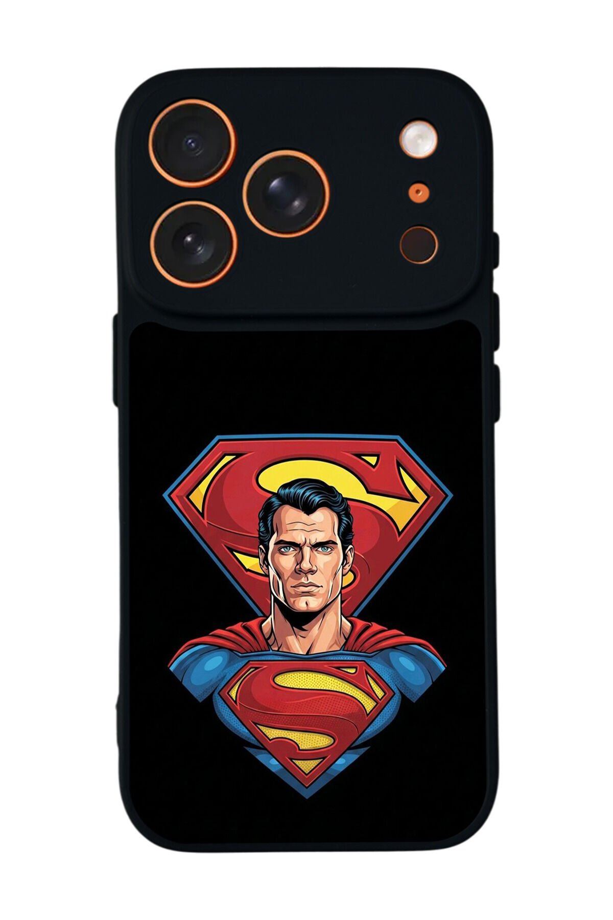 iPhone 17 Pro Max Uyumlu Superman Tasarımlı Glossy Premium Kılıf