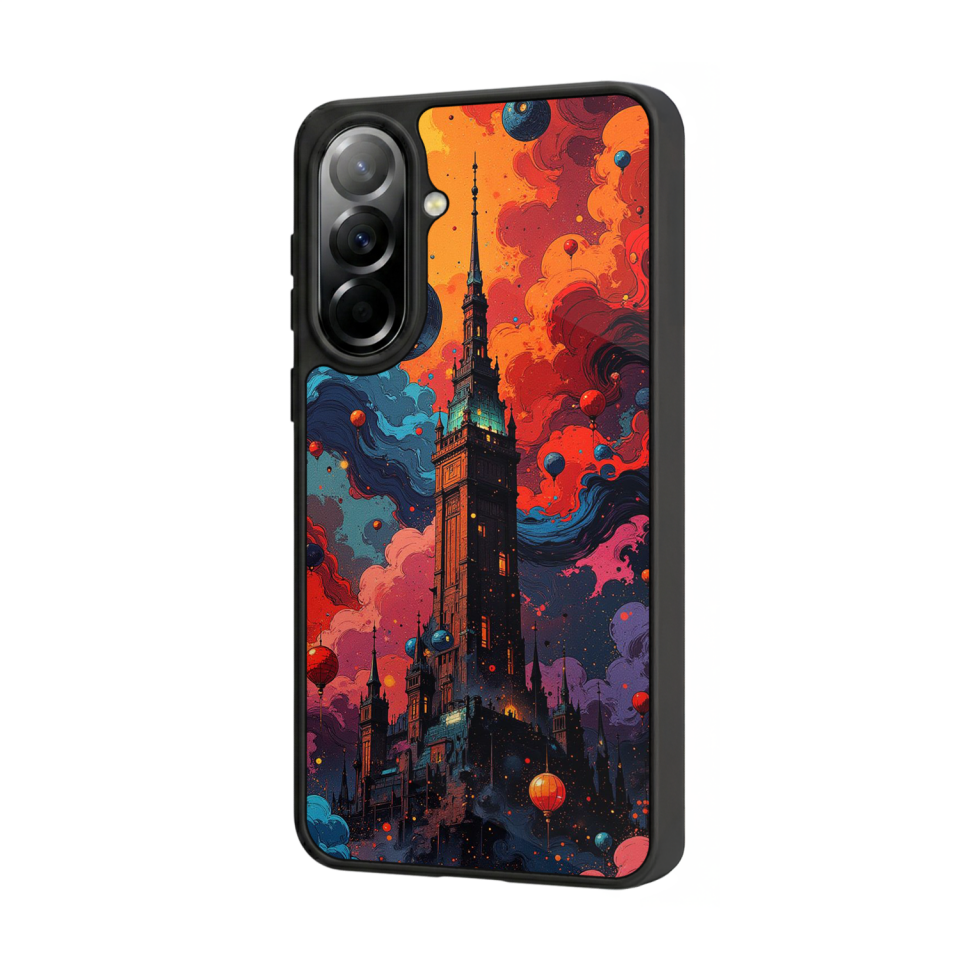Samsung Galaxy A37 Uyumlu Abstract Tasarımlı Glossy Premium Kılıf