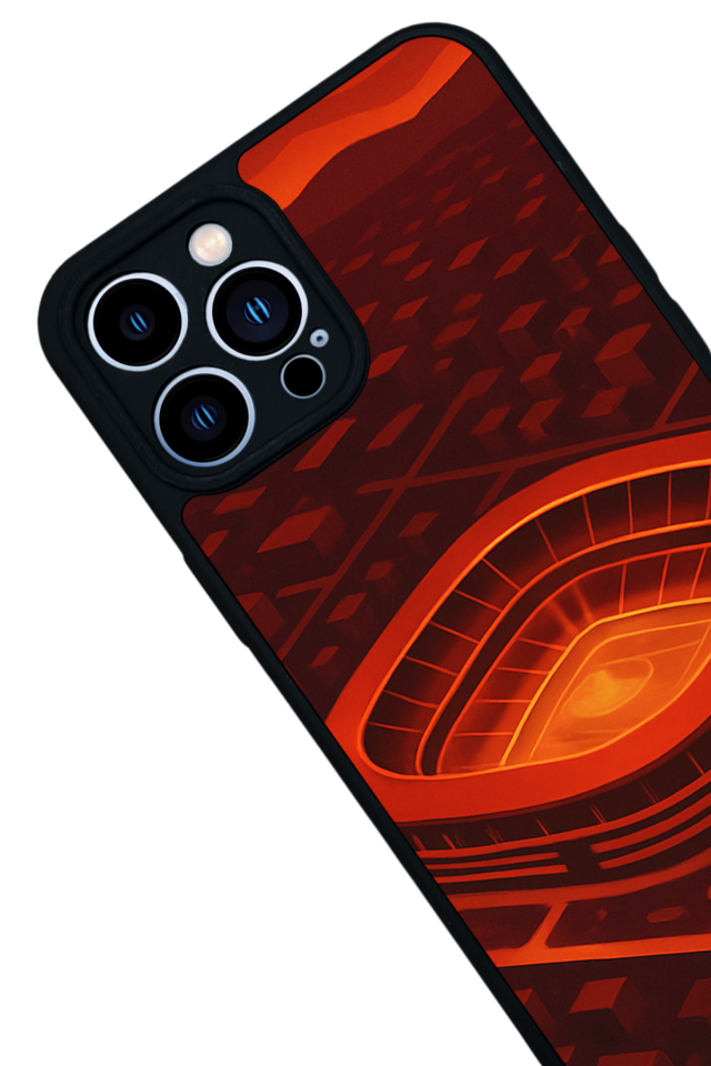 iPhone 13 Pro Max Uyumlu Aslan Tasarımlı Glossy Premium Kılıf