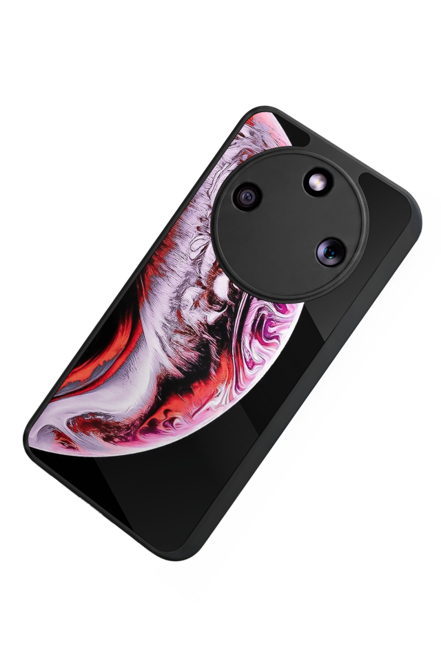 Honor Magic 8 Lite Uyumlu Ay Tasarımlı Glossy Premium Kılıf