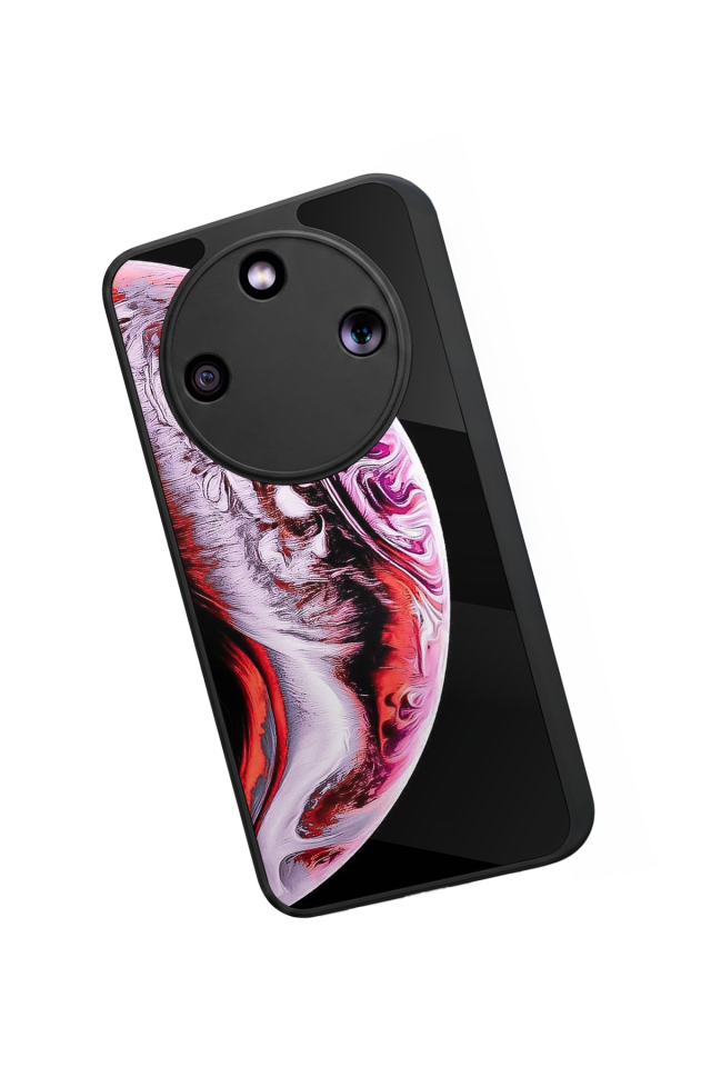 Honor Magic 8 Lite Uyumlu Ay Tasarımlı Glossy Premium Kılıf