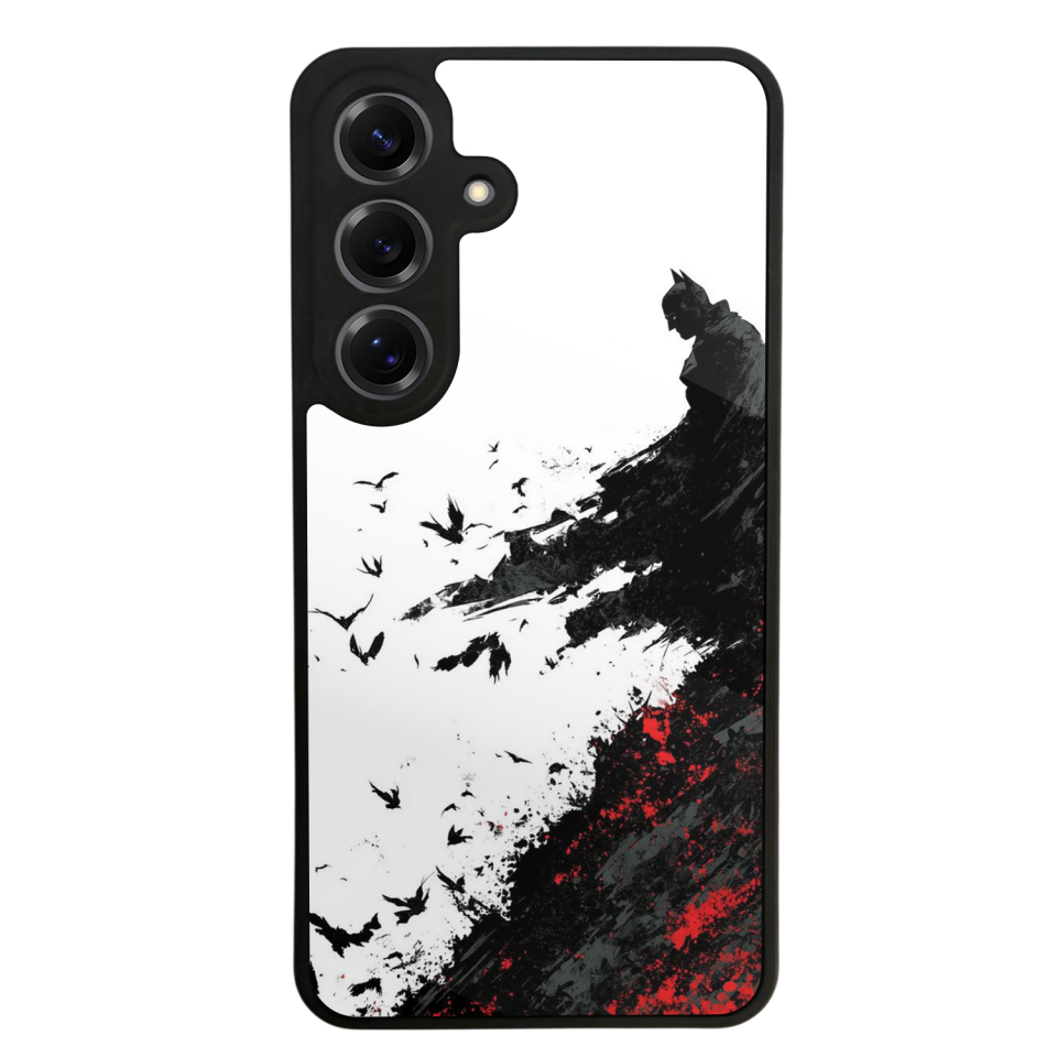 Samsung Galaxy S25 Uyumlu Batman Tasarımlı Glossy Premium Kılıf