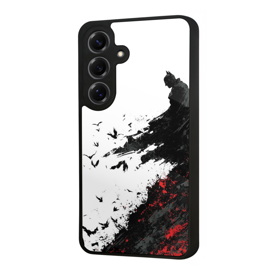 Samsung Galaxy S25 Uyumlu Batman Tasarımlı Glossy Premium Kılıf