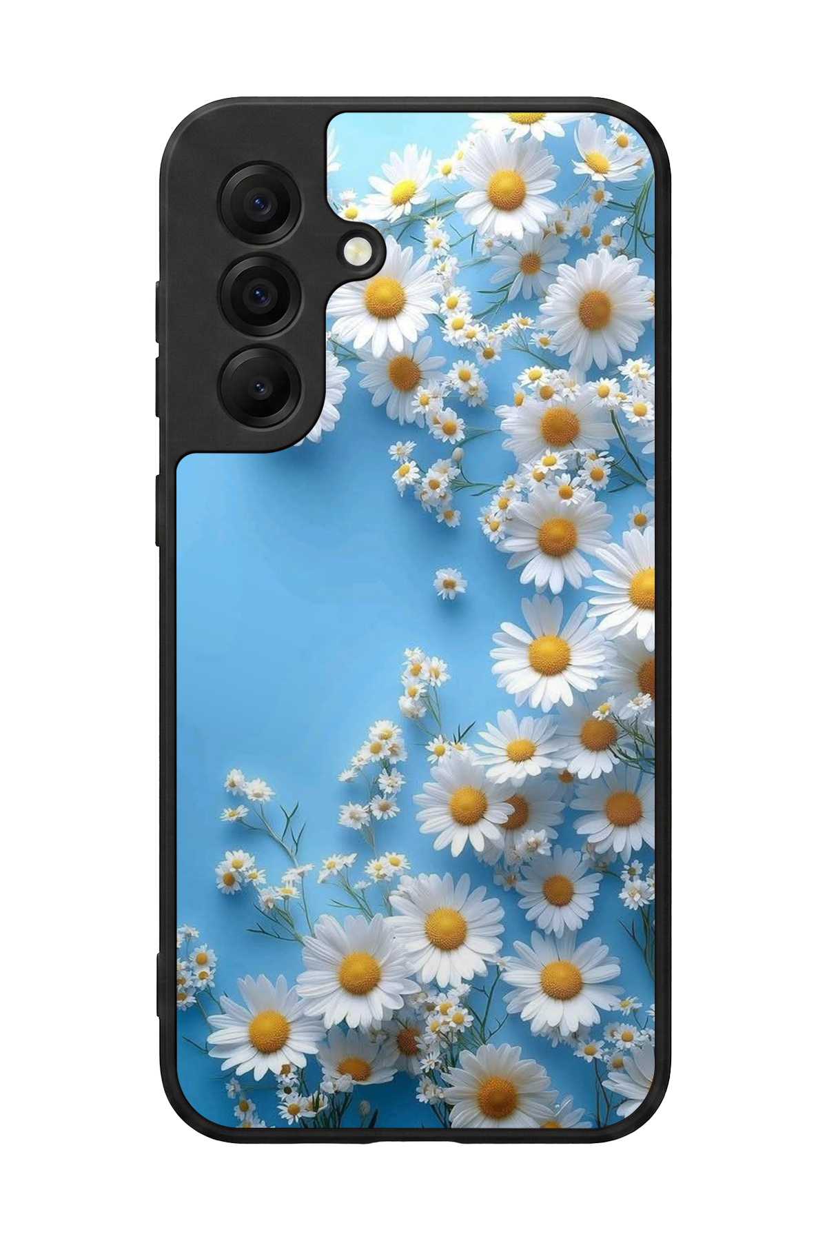 Samsung Galaxy A17 Uyumlu Cicek Tasarımlı Glossy Premium Kılıf