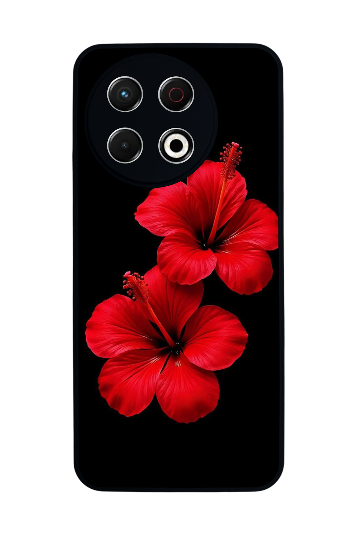 Tecno Spark 30 Pro Uyumlu Cicek Tasarımlı Glossy Premium Kılıf