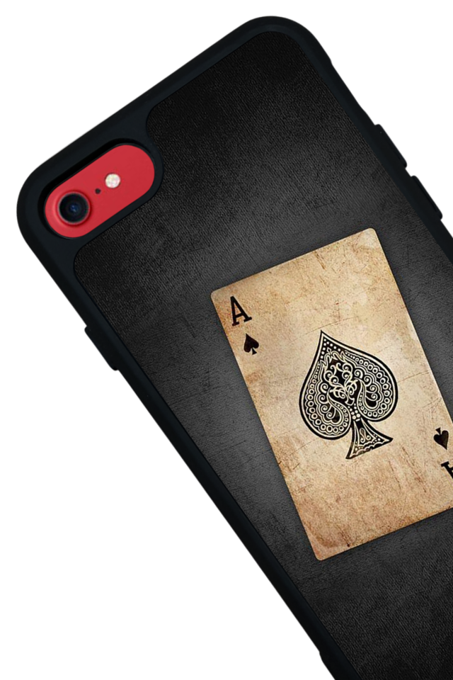 iPhone 7 Uyumlu Kart Tasarımlı Glossy Premium Kılıf