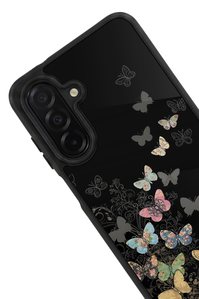 Samsung Galaxy A26 Uyumlu Kelebek Tasarımlı Glossy Premium Kılıf