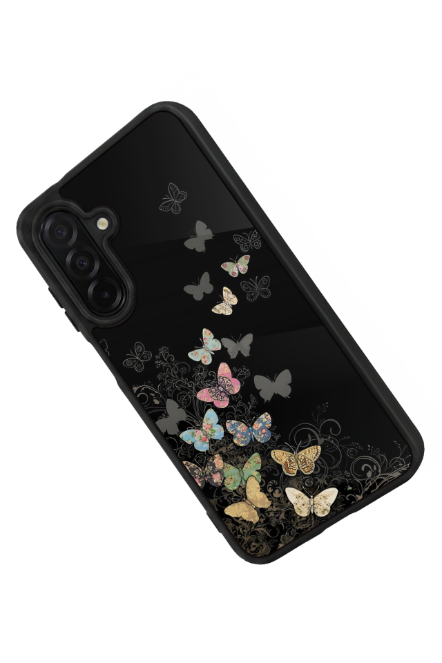 Samsung Galaxy A26 Uyumlu Kelebek Tasarımlı Glossy Premium Kılıf
