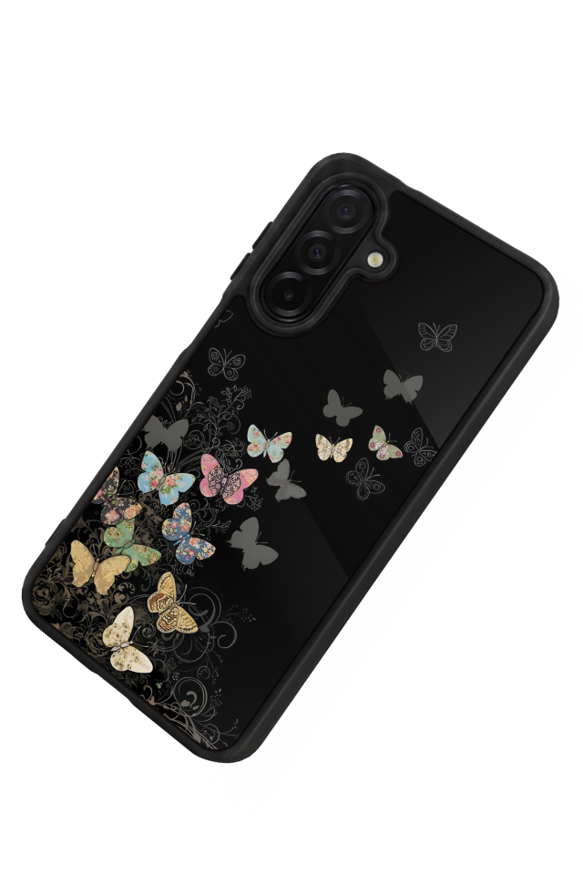 Samsung Galaxy A26 Uyumlu Kelebek Tasarımlı Glossy Premium Kılıf
