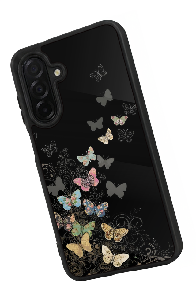 Samsung Galaxy A26 Uyumlu Kelebek Tasarımlı Glossy Premium Kılıf