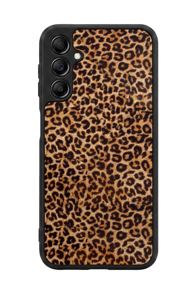 Samsung Galaxy A14 Uyumlu Leopar Tasarımlı Glossy Premium Kılıf