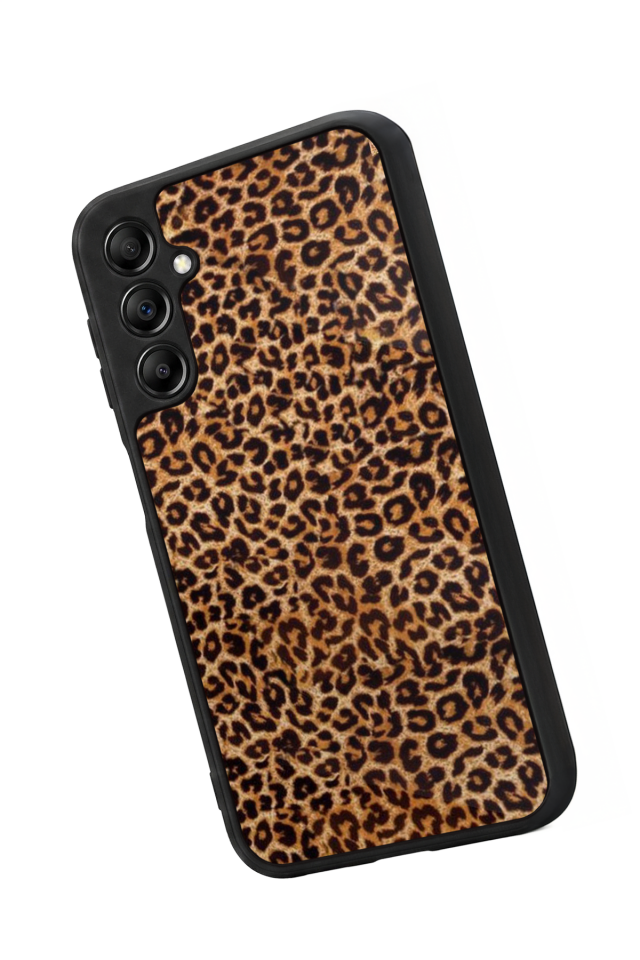 Samsung Galaxy A14 Uyumlu Leopar Tasarımlı Glossy Premium Kılıf