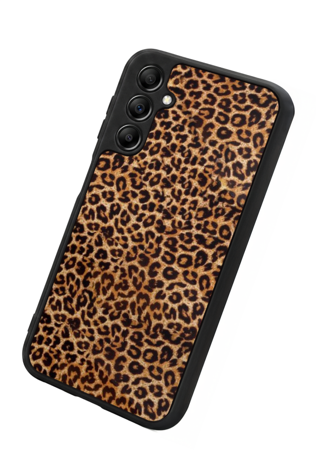 Samsung Galaxy A14 Uyumlu Leopar Tasarımlı Glossy Premium Kılıf