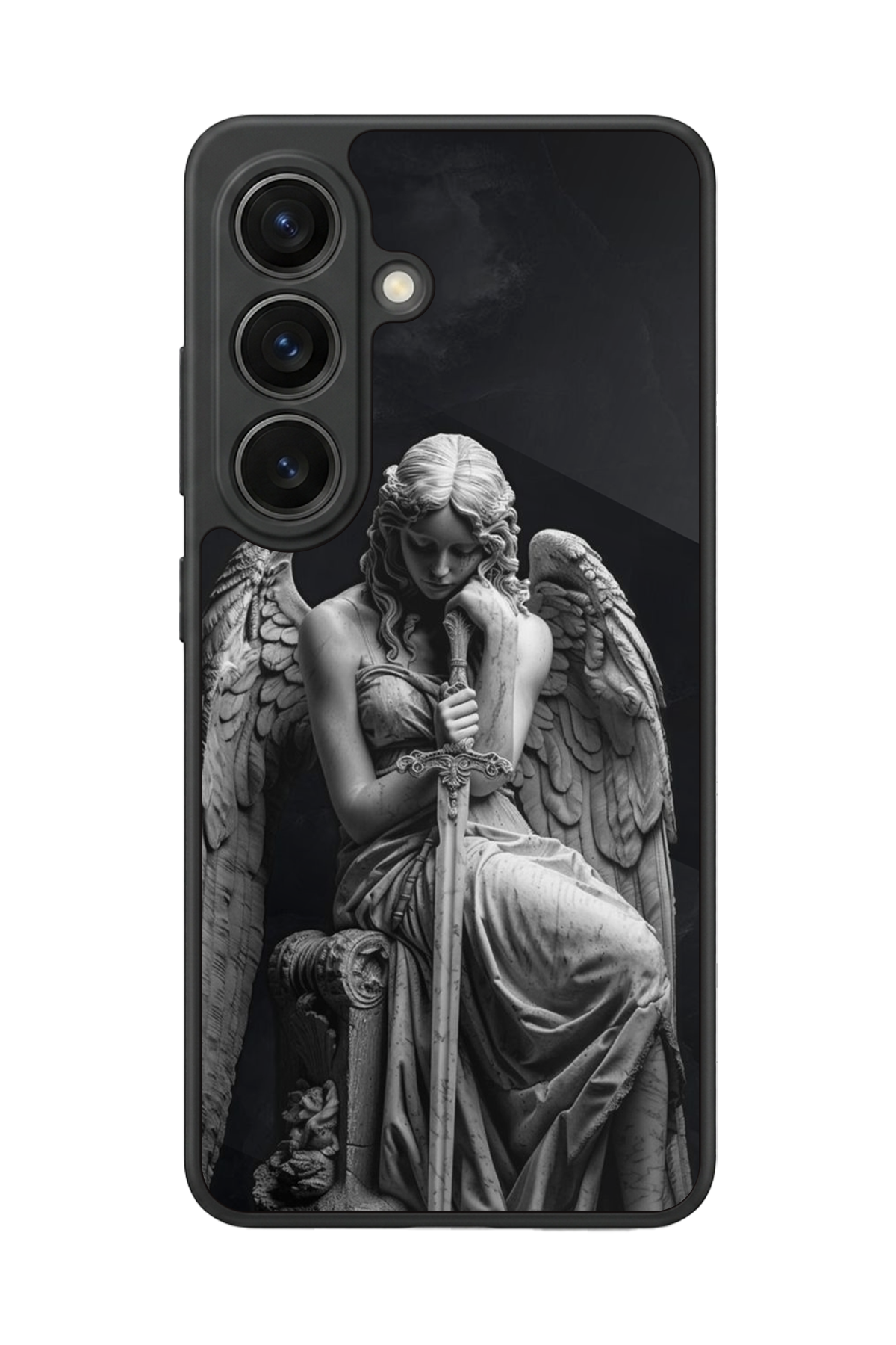 Samsung Galaxy S26 Uyumlu Melek Tasarımlı Glossy Premium Kılıf