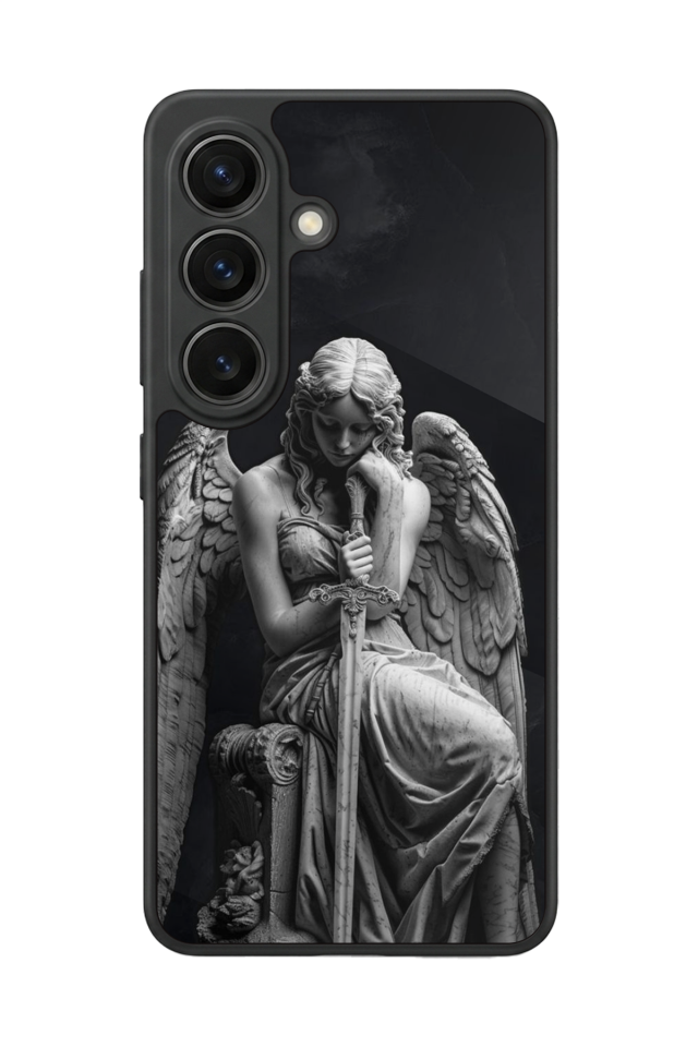 Samsung Galaxy S26 Uyumlu Melek Tasarımlı Glossy Premium Kılıf