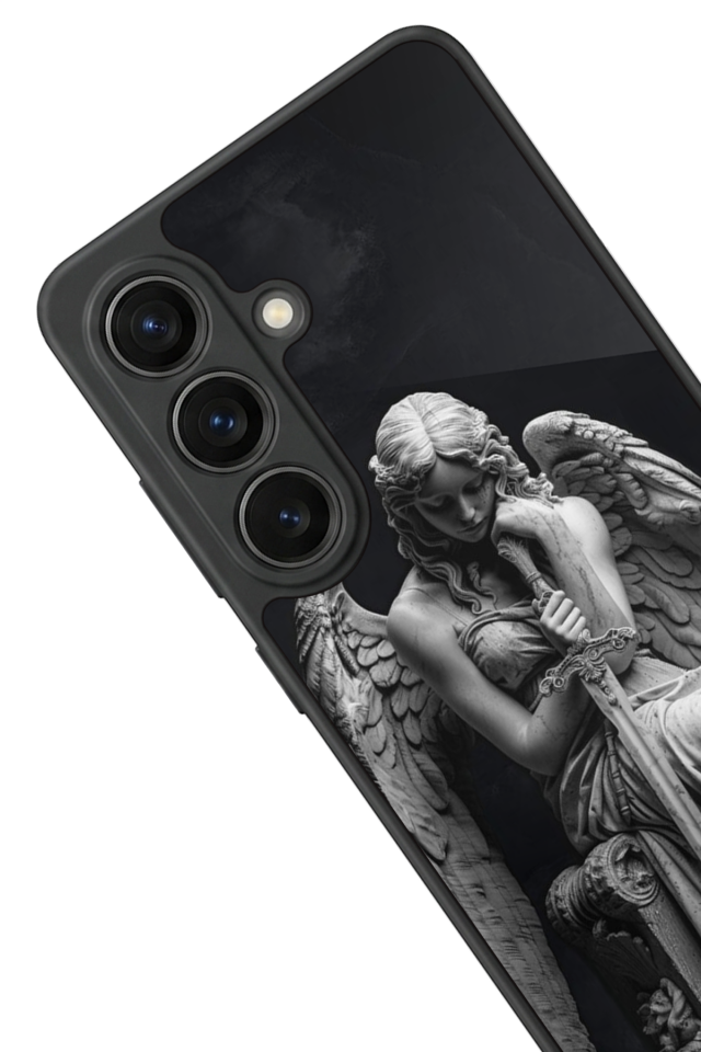 Samsung Galaxy S26 Uyumlu Melek Tasarımlı Glossy Premium Kılıf