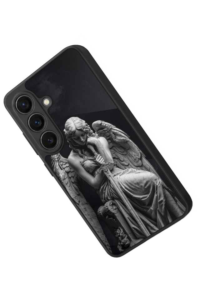 Samsung Galaxy S26 Uyumlu Melek Tasarımlı Glossy Premium Kılıf