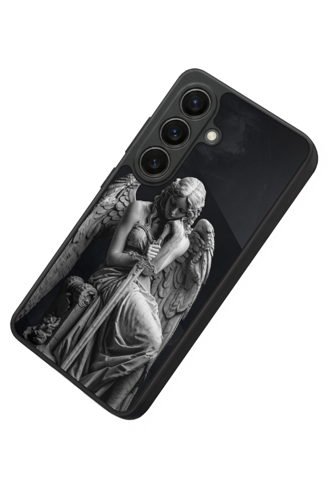 Samsung Galaxy S26 Uyumlu Melek Tasarımlı Glossy Premium Kılıf