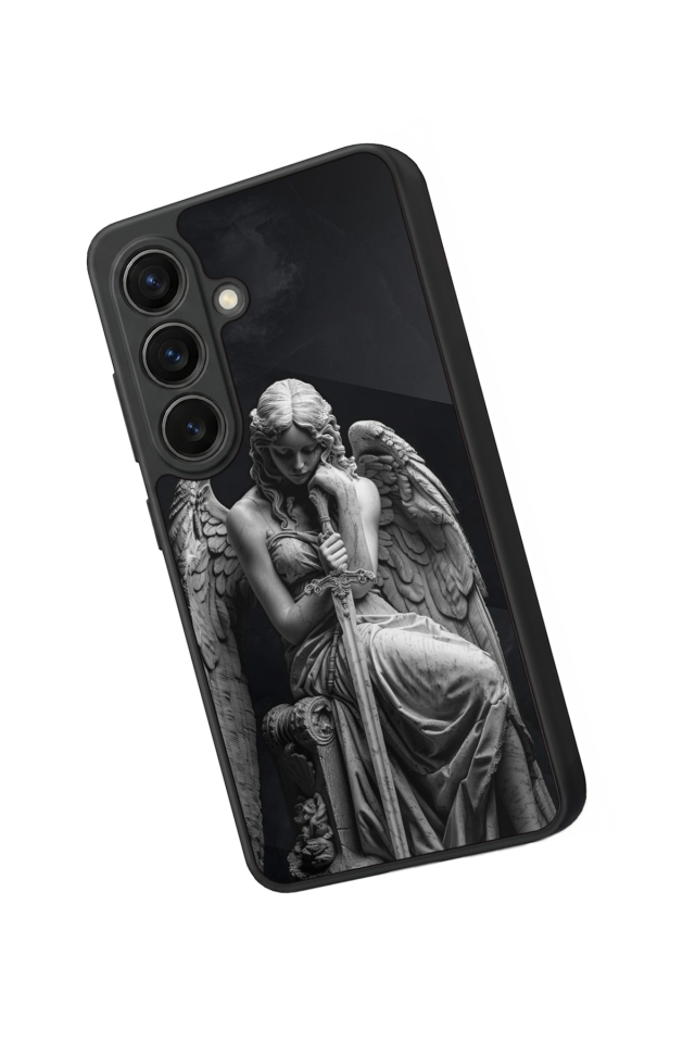 Samsung Galaxy S26 Uyumlu Melek Tasarımlı Glossy Premium Kılıf