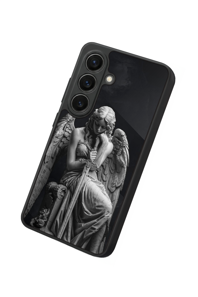 Samsung Galaxy S26 Uyumlu Melek Tasarımlı Glossy Premium Kılıf