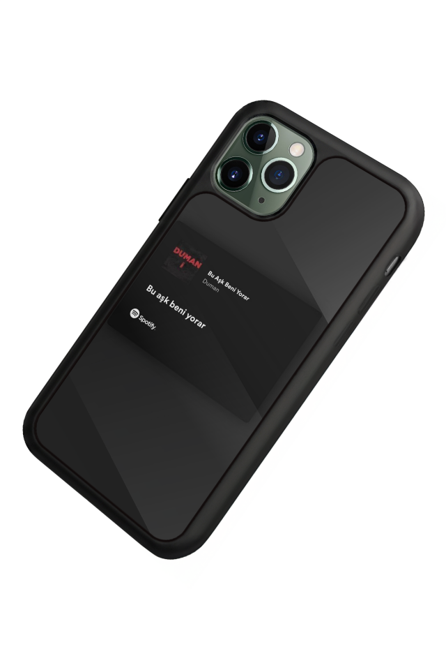 iPhone 11 Pro Uyumlu Sarki Sozleri Tasarımlı Glossy Premium Kılıf