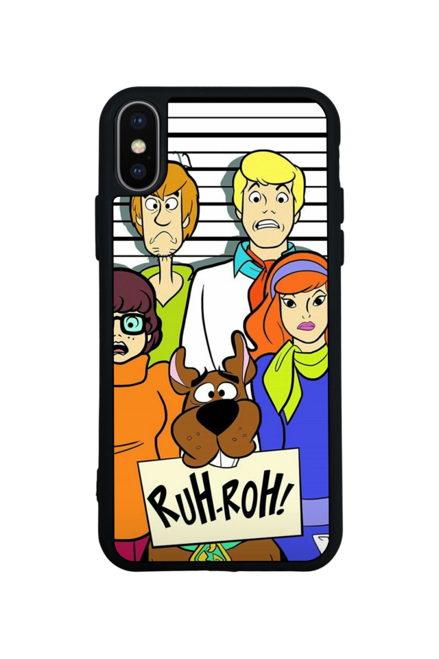 iPhone XS Max Uyumlu Scooby Doo Tasarımlı Glossy Premium Kılıf