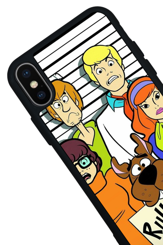 iPhone XS Max Uyumlu Scooby Doo Tasarımlı Glossy Premium Kılıf