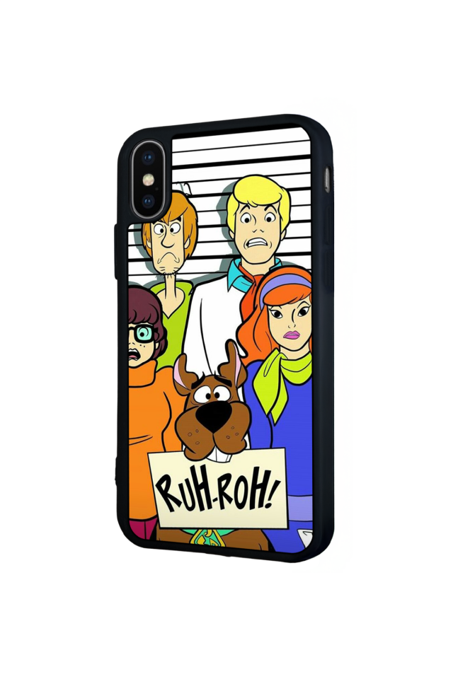 iPhone XS Max Uyumlu Scooby Doo Tasarımlı Glossy Premium Kılıf