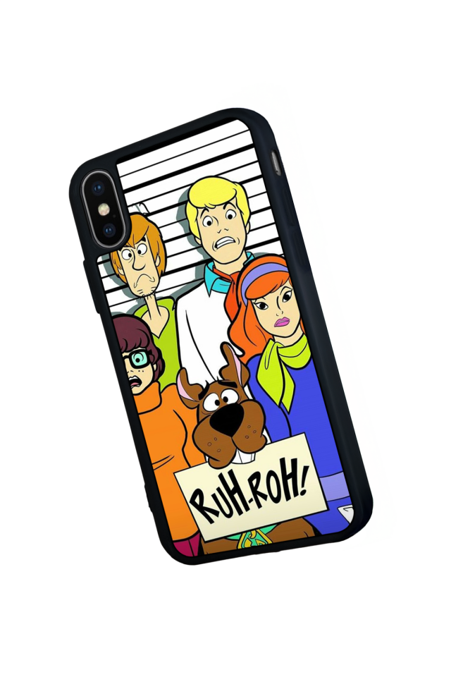 iPhone XS Max Uyumlu Scooby Doo Tasarımlı Glossy Premium Kılıf