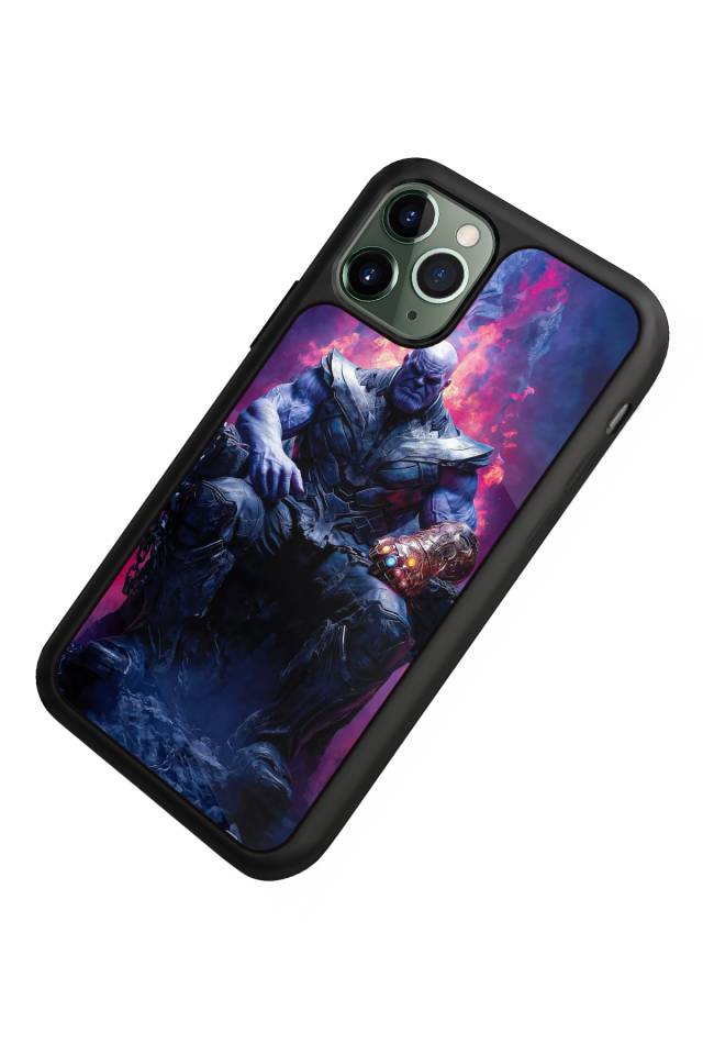 iPhone 11 Pro Max Uyumlu Thanos Tasarımlı Glossy Premium Kılıf