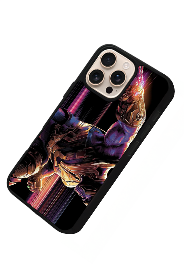 iPhone 14 Pro Uyumlu Thanos Tasarımlı Glossy Premium Kılıf