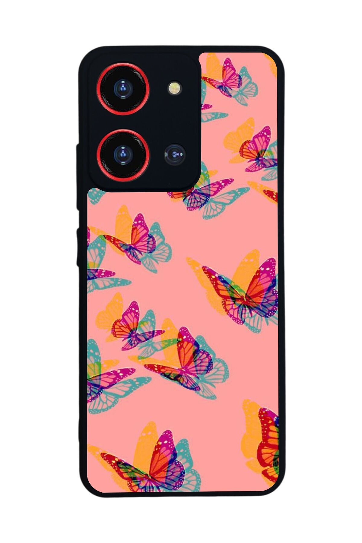 Reeder S19 Max Pro S 108MP Uyumlu Kelebek Tasarımlı Glossy Premium Kılıf