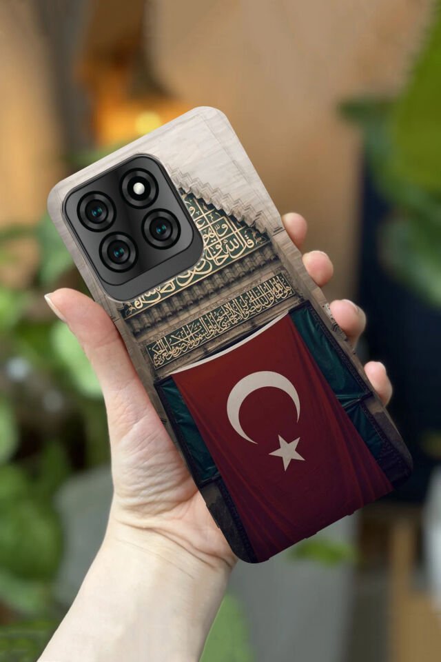 Reeder S71 Uyumlu Kamera Korumalı Osmanlı Desenli HD Baskılı Silikon Kılıf